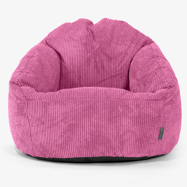 Bubble Bean Bag Chair - Pom Pom Pink 01
