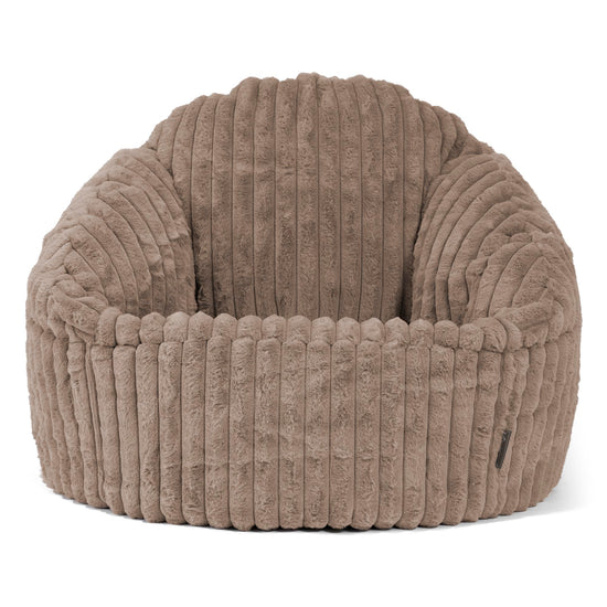 Bubble Bean Bag Chair - Ultra Plush Cord Minky 01