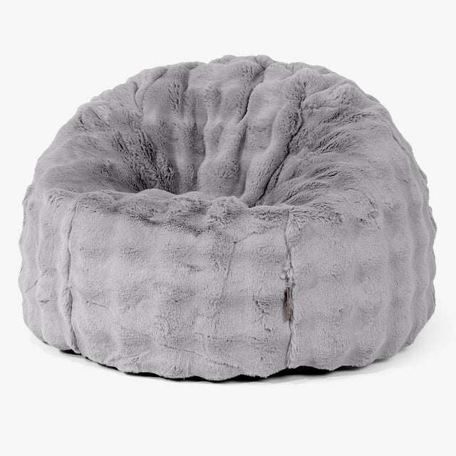classic-bean-bag-chair-bubble-faux-fur-grey 01
