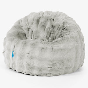 Classic Kids Bean Bag Chair 1-5 yr - Bubble Faux Fur Sage Green