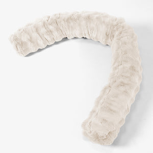 XXL Cuddle Cushion - Bubble Faux Fur Cream