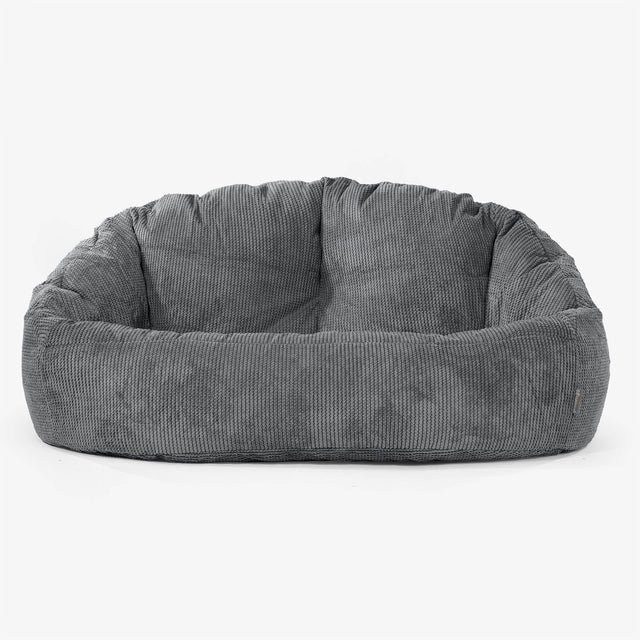 Bubble Sofa Bean Bag - Pom Pom Black 01