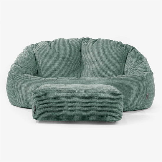 Bubble Sofa Bean Bag - Pom Pom Emerald Green 02