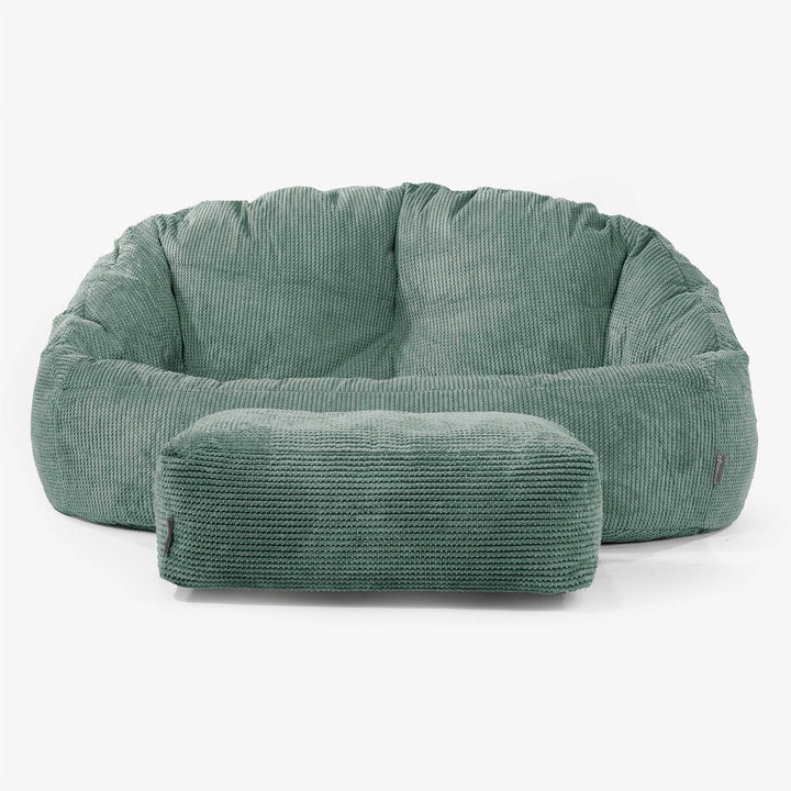 Bubble Sofa Bean Bag - Pom Pom Emerald Green 02