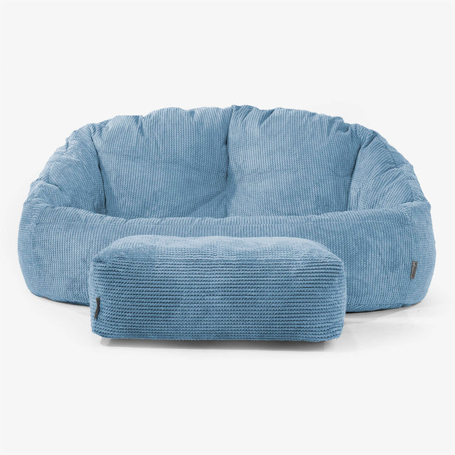 Bubble Sofa Bean Bag - Pom Pom Sky Blue 02