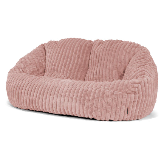 Bubble Sofa Bean Bag - Ultra Plush Cord Dusty Pink 04