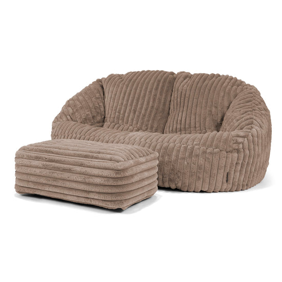 Bubble Sofa Bean Bag - Ultra Plush Cord Minky 03
