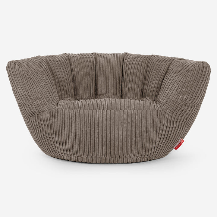 Charles Vintish Bean Bag - Cord Dovetail Grey 02