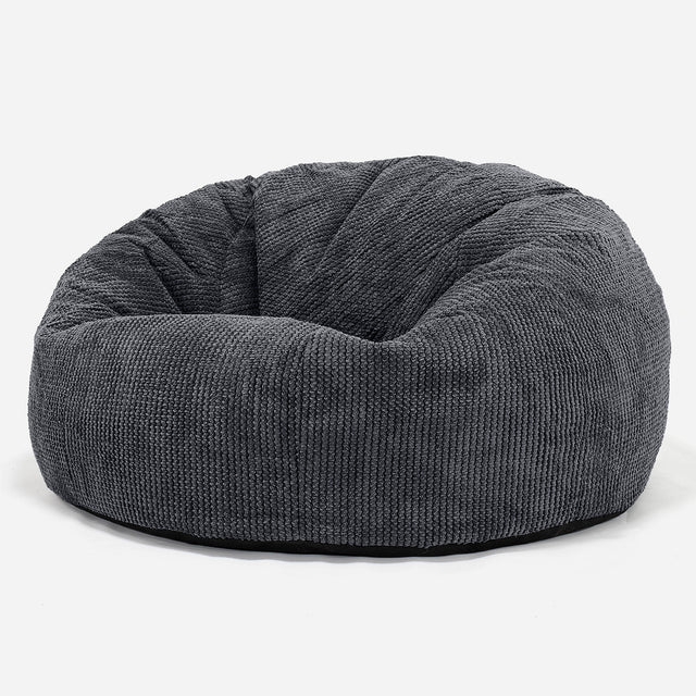 Classic Sofa Bean Bag - Pom Pom Black 01