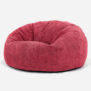 Classic Sofa Bean Bag - Pom Pom Pastel Red