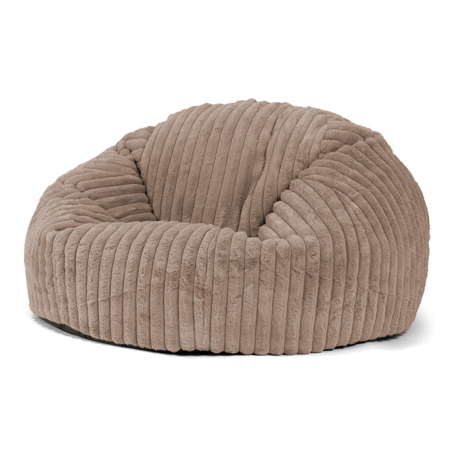 Classic Sofa Bean Bag - Ultra Plush Cord Minky 01
