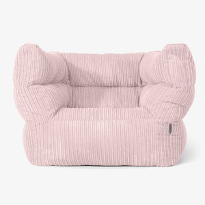 Albert Bean Bag Armchair 2.0 - Cord Blush Pink