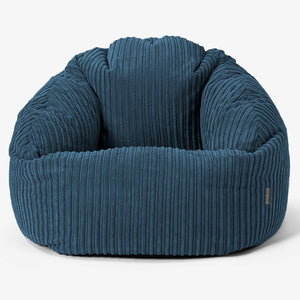 Bubble Bean Bag Chair - Cord Navy Blue