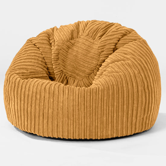 Classic Kids Bean Bag Chair 1-5 yr - Cord Golden Honey 01