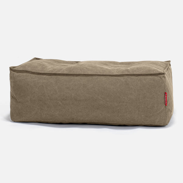 Large Footstool Replacement Cover - Canvas 01