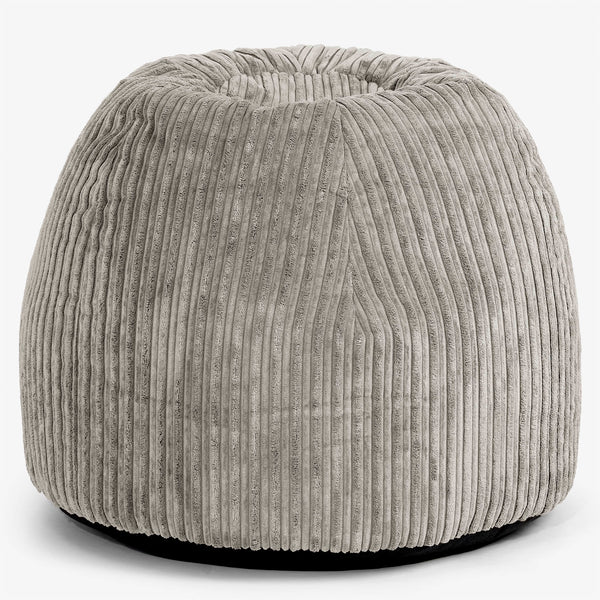 Ergonomic Office Pouf Chair - Cord Mink 01