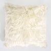 Extra Large Scatter Cushion Cover 70 x 70cm - Mongolian Fur Cream 01