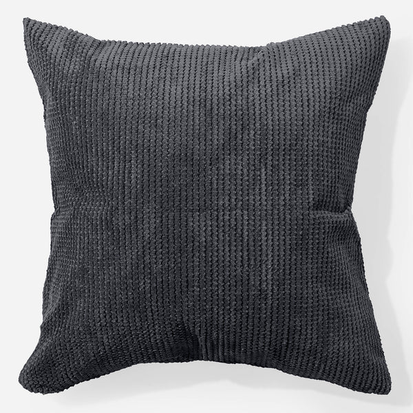 Extra Large Scatter Cushion Cover 70 x 70cm - Pom Pom Black 01