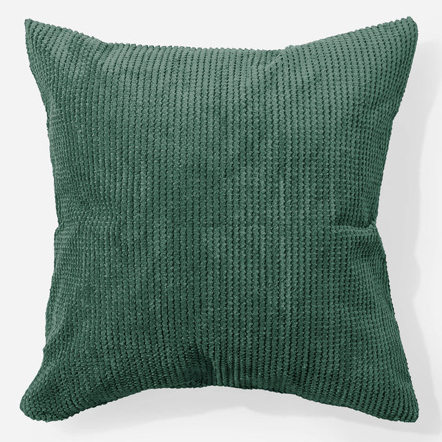 Extra Large Scatter Cushion Cover 70 x 70cm - Pom Pom Emerald Green 01