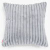 Extra Large Scatter Cushion Cover 70 x 70cm - Ultra Plush Cord Duck Egg Blue 01