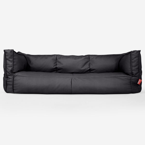 The 3 Seater Albert Sofa Bean Bag Replacement Cover - Vegan Leather 01