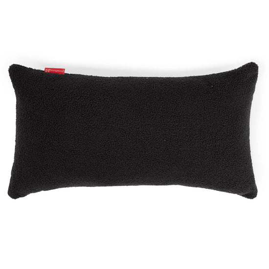 XL Rectangular Support Cushion Cover 40 x 70cm - Boucle Graphite Grey 01