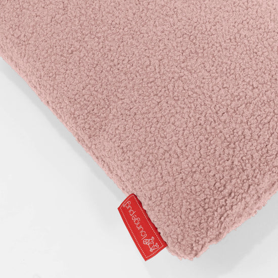 XL Rectangular Support Cushion Cover 40 x 70cm - Boucle Pink 02