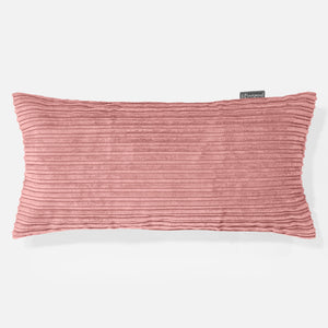XL Rectangular Support Cushion Cover 40 x 70cm - Cord Peach