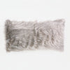 XL Rectangular Support Cushion Cover 40 x 70cm - Mongolian Fur Grey 01
