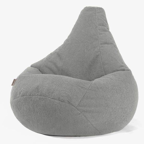 highback-bean-bag-chair-boucle-grey 01