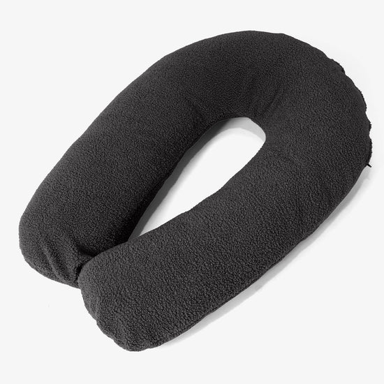 Hug Pillow - Boucle Graphite Grey 01