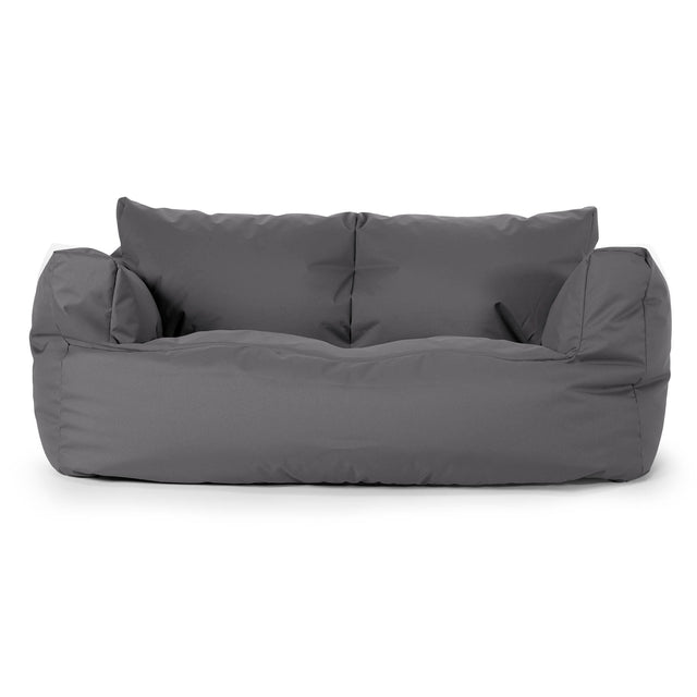 Josephine Sofa Bean Bag - Outdoor Easy Care Dark Grey 01