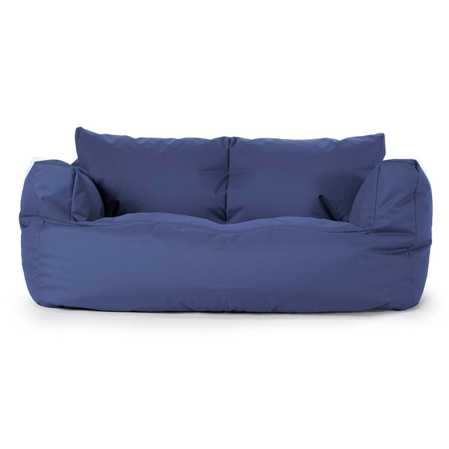 Josephine Sofa Bean Bag - Outdoor Easy Care Navy Blue 01