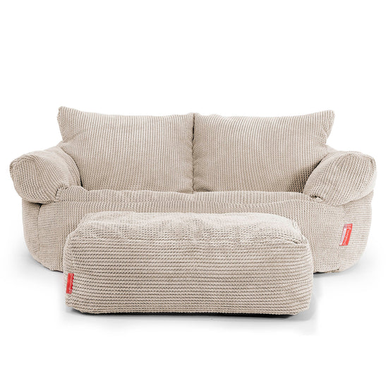 Josephine Sofa Bean Bag - Pom Pom Ivory 02