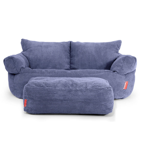 Josephine Sofa Bean Bag - Pom Pom Purple 02
