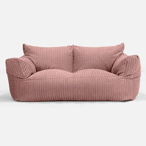 Josephine Sofa Bean Bag - Cord Peach