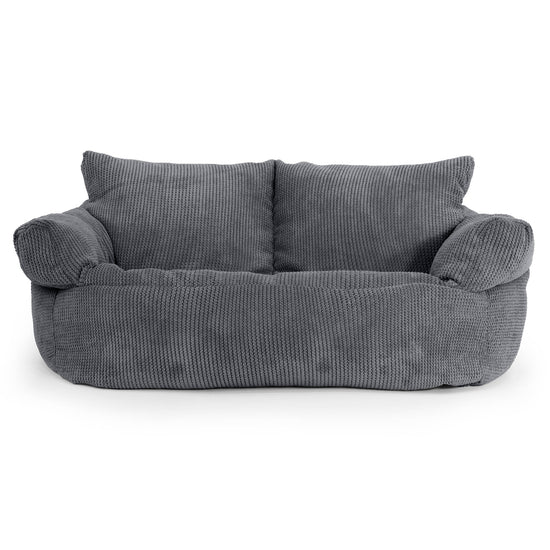 Josephine Sofa Bean Bag - Pom Pom Black 01