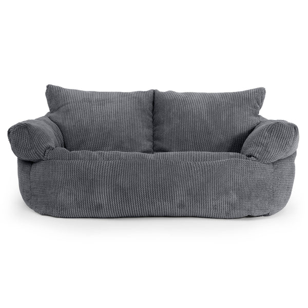 Josephine Sofa Bean Bag - Pom Pom Black 01