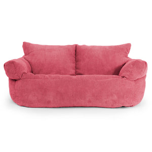 Josephine Sofa Bean Bag - Pom Pom Pastel Red