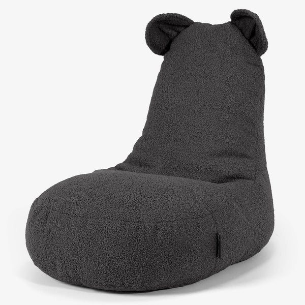 Children's Sherpa Bear Bean Bag Chair 2-6 yr Replacement Cover - Boucle 01