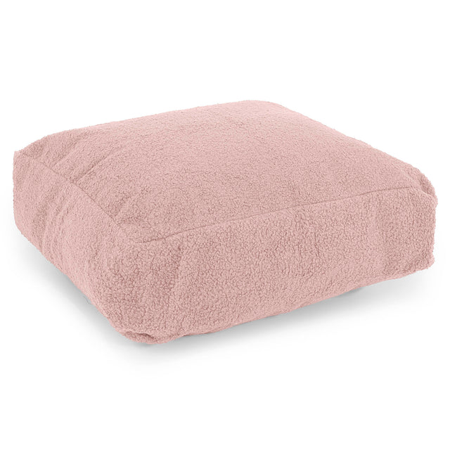 Large Floor Cushion - Boucle Pink 01