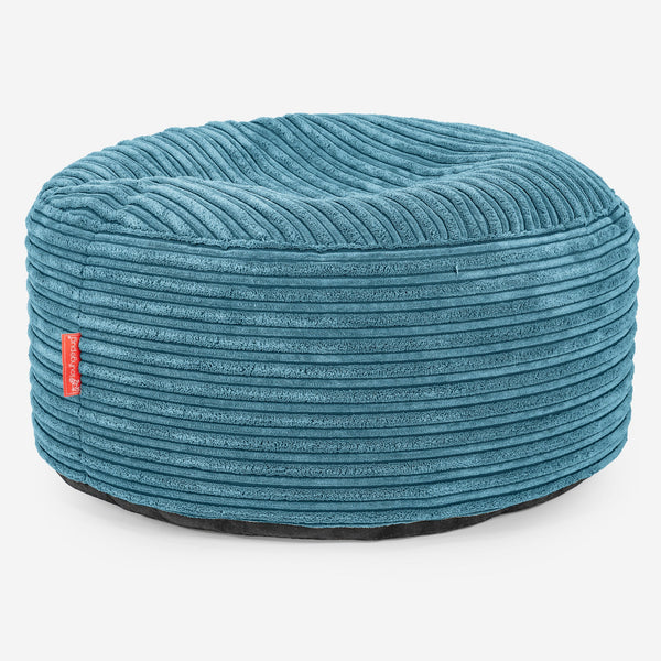 Large Round Footstool Replacement Cover - Cord 01