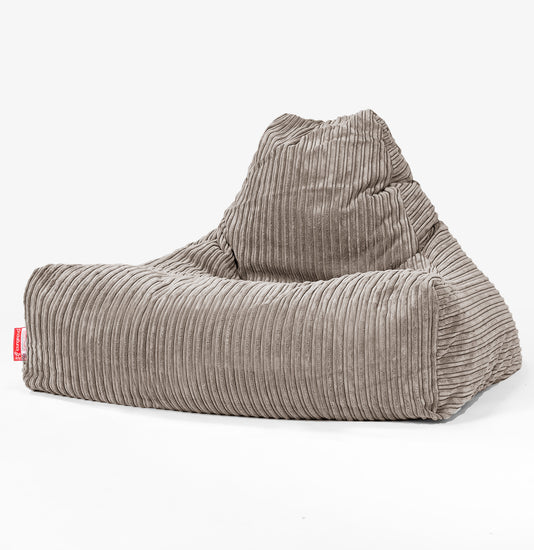 Lounger Beanbag - Cord Dovetail Grey 01