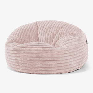 Mammoth Bean Bag Sofa - Ultra Plush Cord Dusty Pink