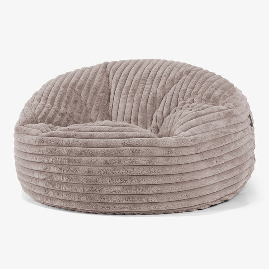 Mammoth Bean Bag Sofa - Ultra Plush Cord Minky 01