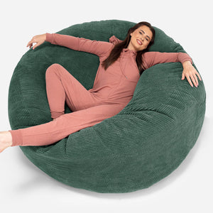 Mega Mammoth Bean Bag Sofa - Pom Pom Emerald Green