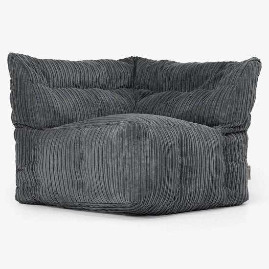 modular-sofa-bean-bag-left-corner-section-cord-black 02