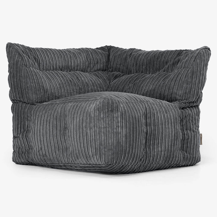 modular-sofa-bean-bag-left-corner-section-cord-black 02