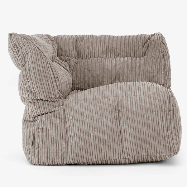 modular-sofa-bean-bag-left-corner-section-cord-dovetail-grey 01