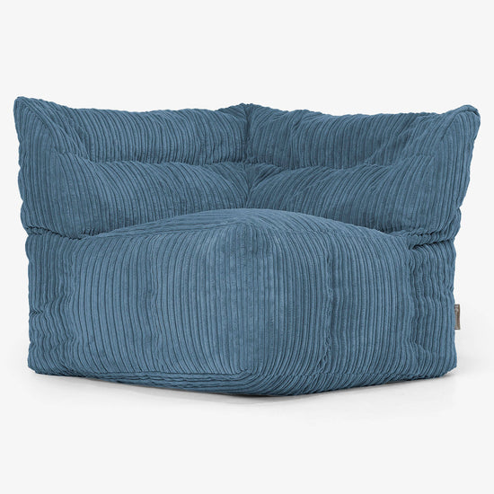 modular-sofa-bean-bag-left-corner-section-cord-navy-blue 02